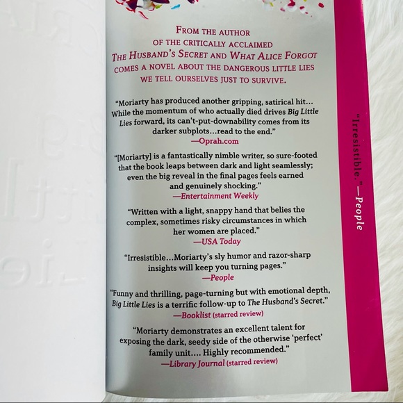 BIG LITTLE LIES Book by Liane Moriarty - Picture 4 of 7
